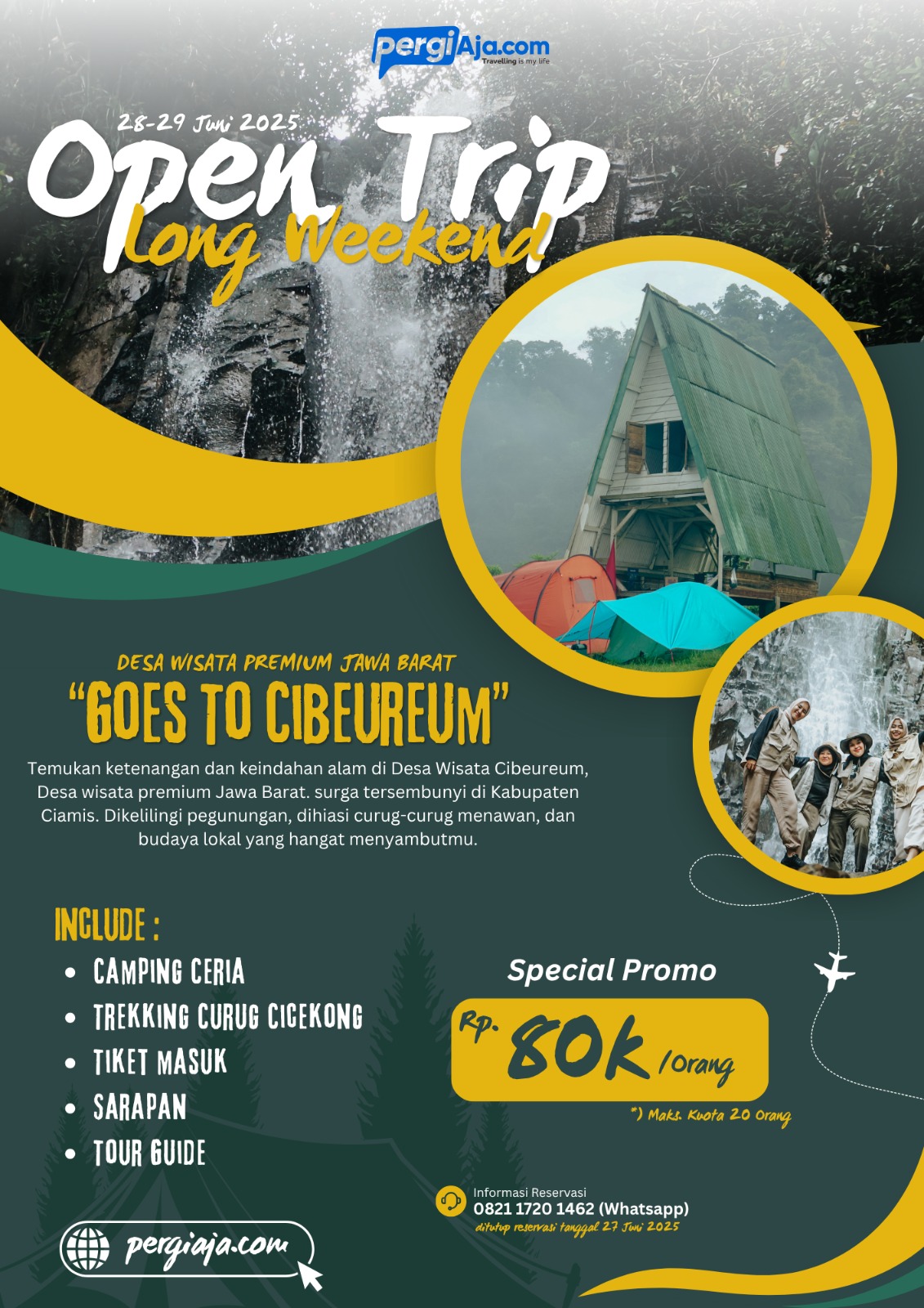 Open Trip Long Weekend