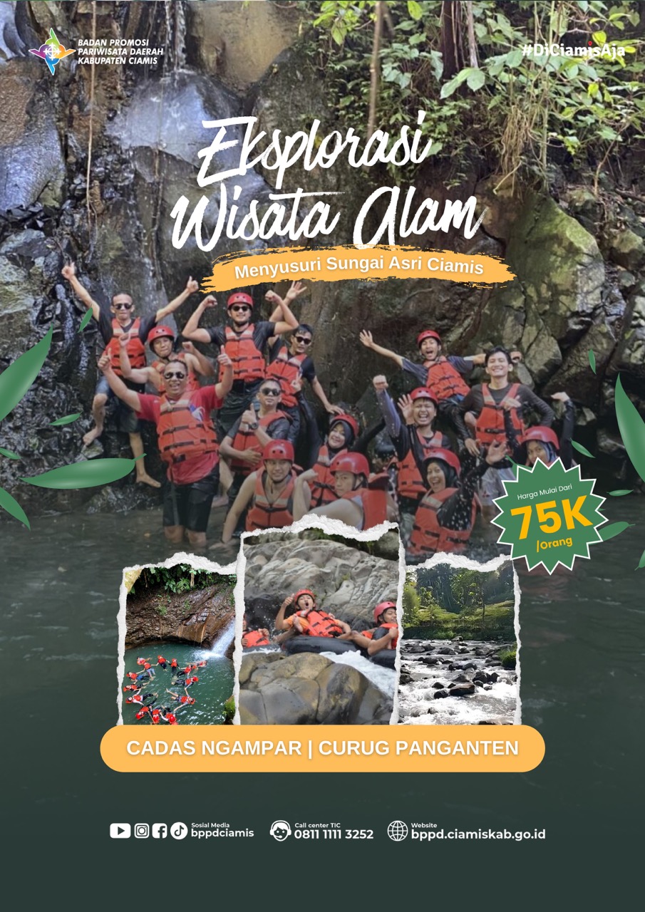 Eksplorasi Wisata Alam | Menyusuri Sungai Asri Ciamis